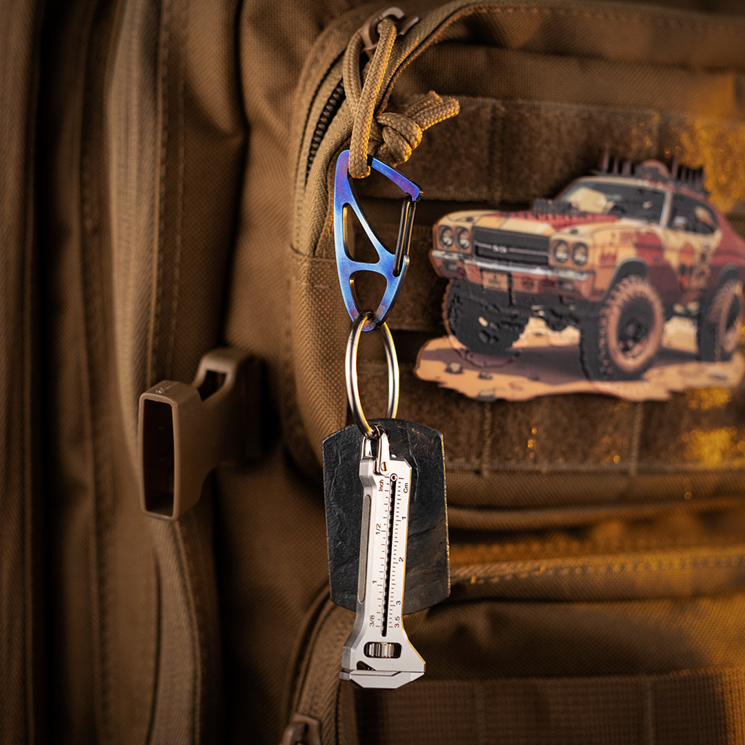 Titanium Wings Carabiner
