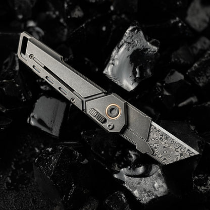 Titanium Ti Folding Knife