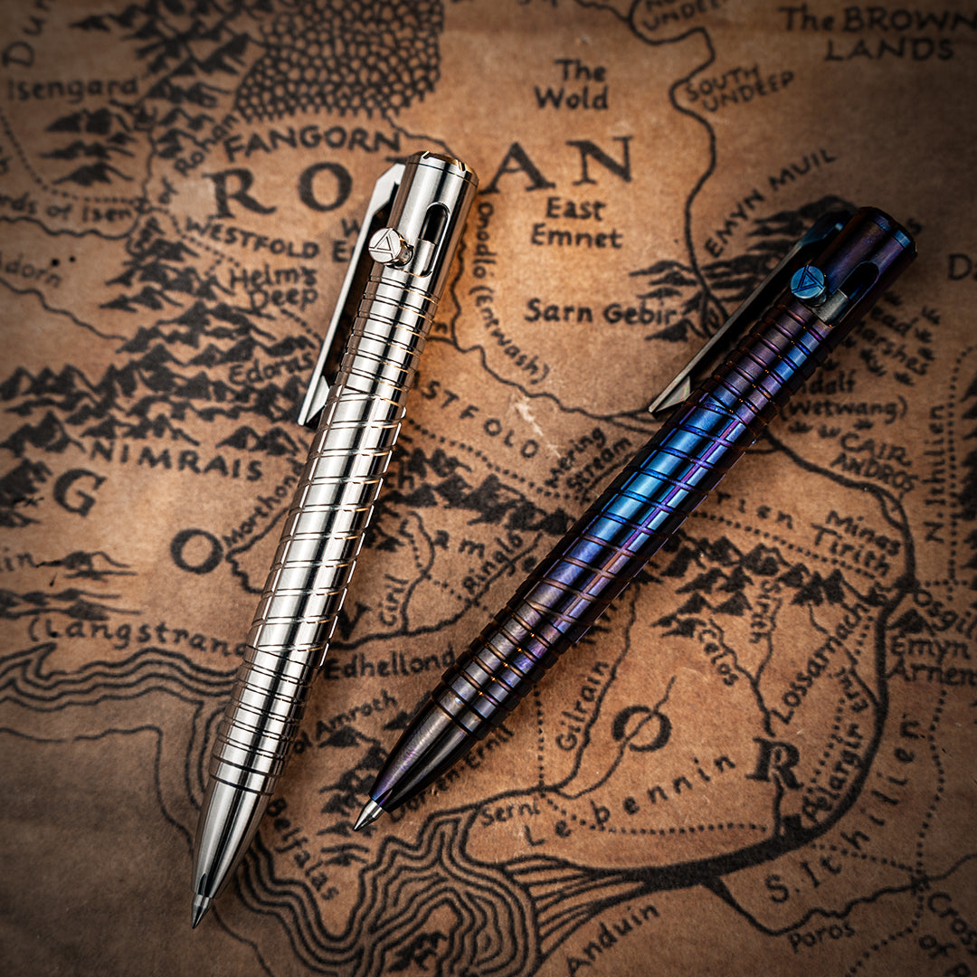 Titanium Pocket Bolt-Action Pen