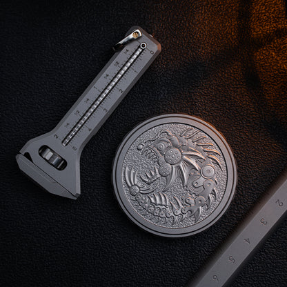 Titanium EDC Mecha Maze