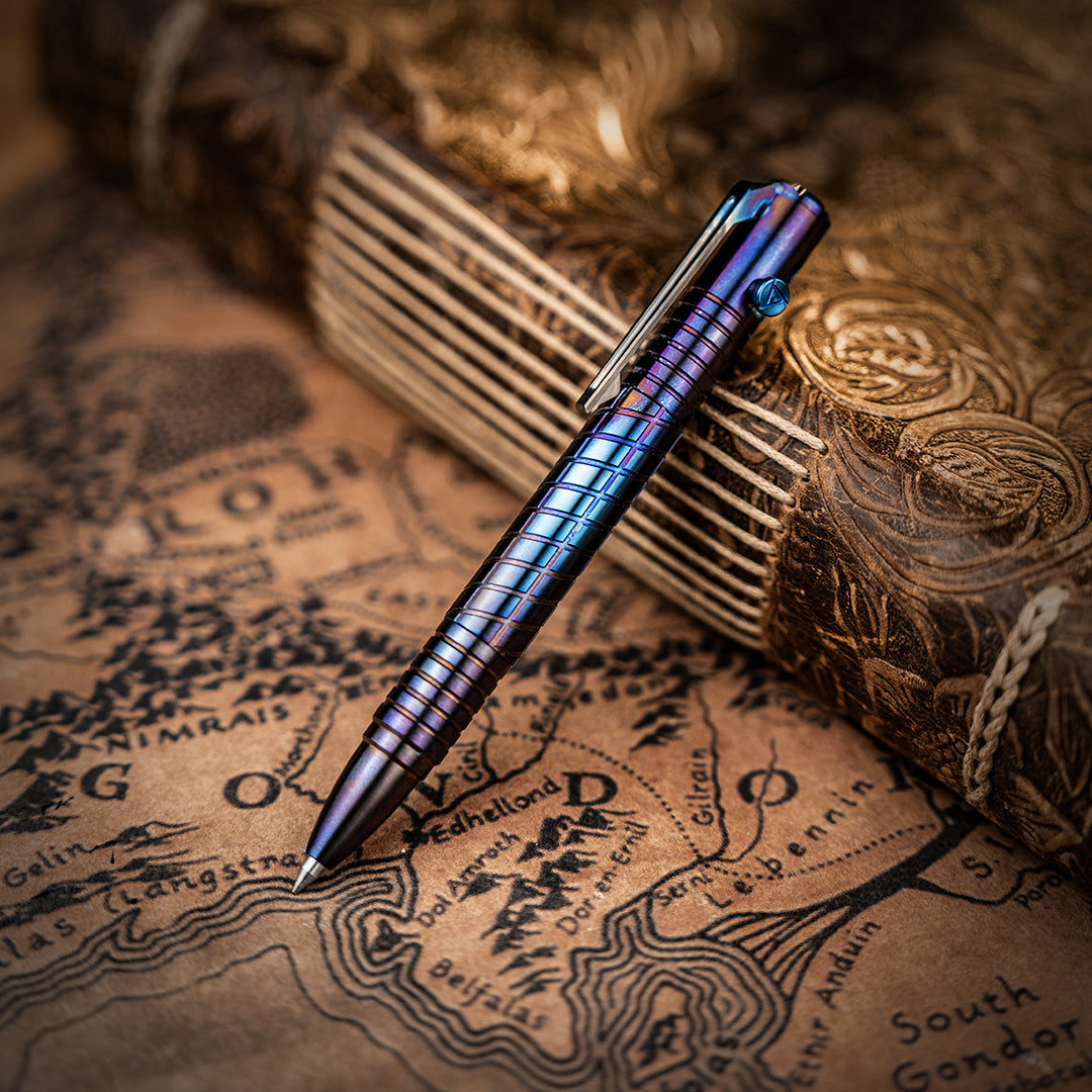 Titanium Pocket Bolt-Action Pen