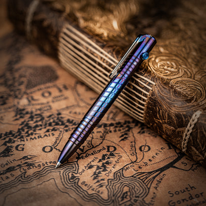Titanium Pocket Bolt-Action Pen