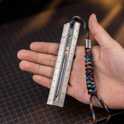 Mix 3.0: Titanium EDC Versatile Ruler