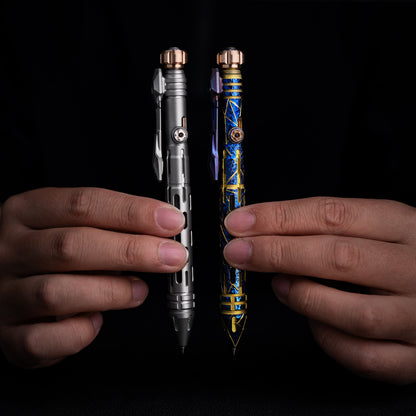 Titanium Tactical Bolt-Action Pen