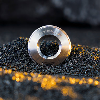 Tiroler:Titanium Curve Measure Ring