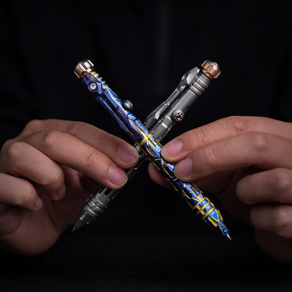 Titanium Tactical Bolt-Action Pen