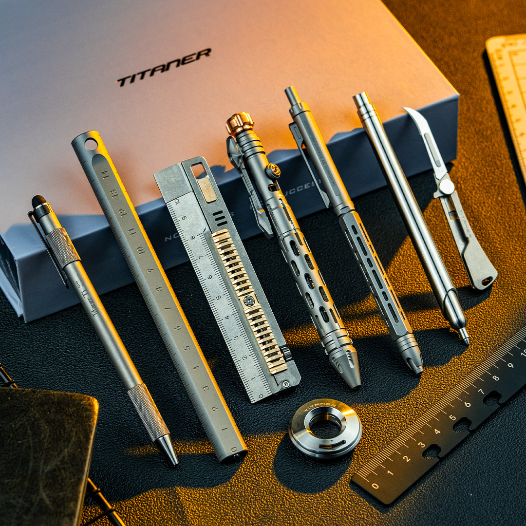 Ultimate Desk Companion: Titanium-Crafted Precision CraftPack