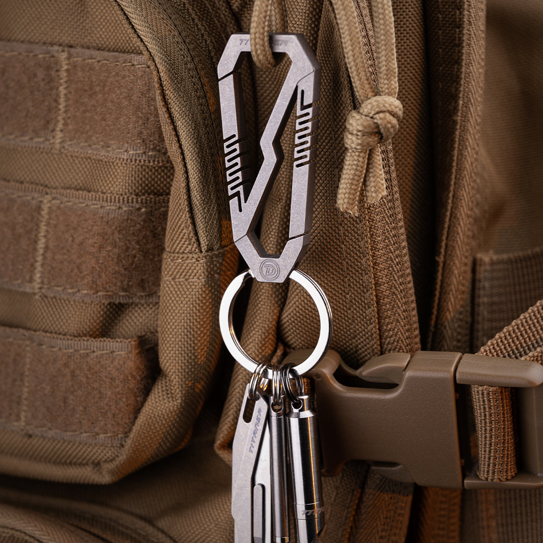 Titanium Dual-Opening Carabiner