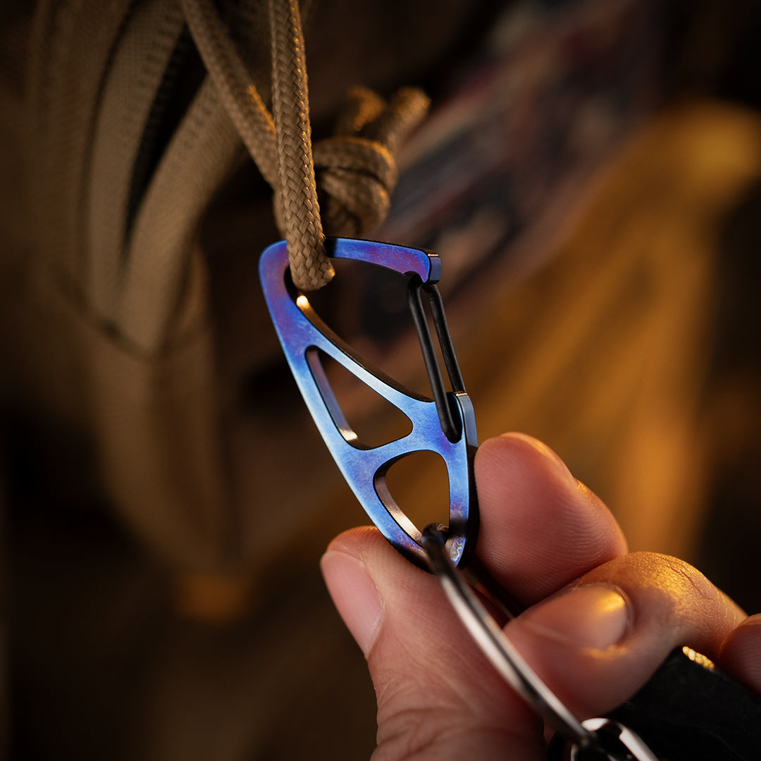 Titanium Wings Carabiner