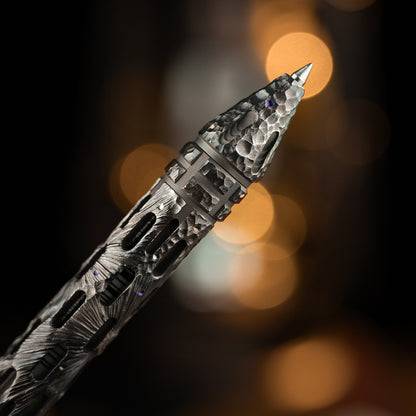 Bolígrafo táctico de cerrojo de titanio Obsidian Meteor 