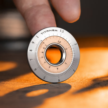 Titanium Mini Slide Rule