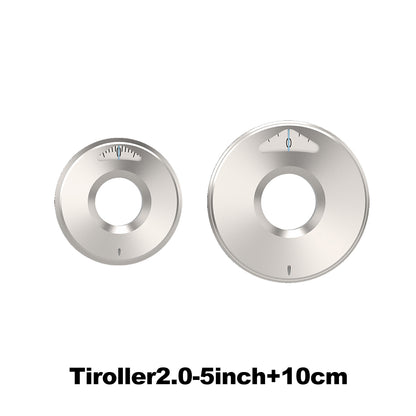 Tiroler 2.0: Titanium Curve Measure Ring