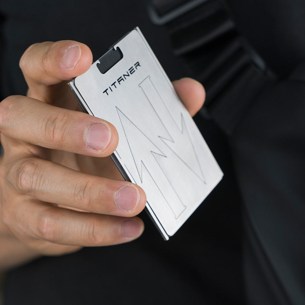 Titanium Cardholder with Multi-Survival Backups