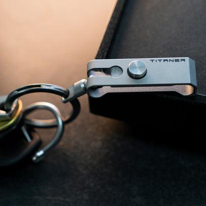 Titanium Belt Keychain Clip
