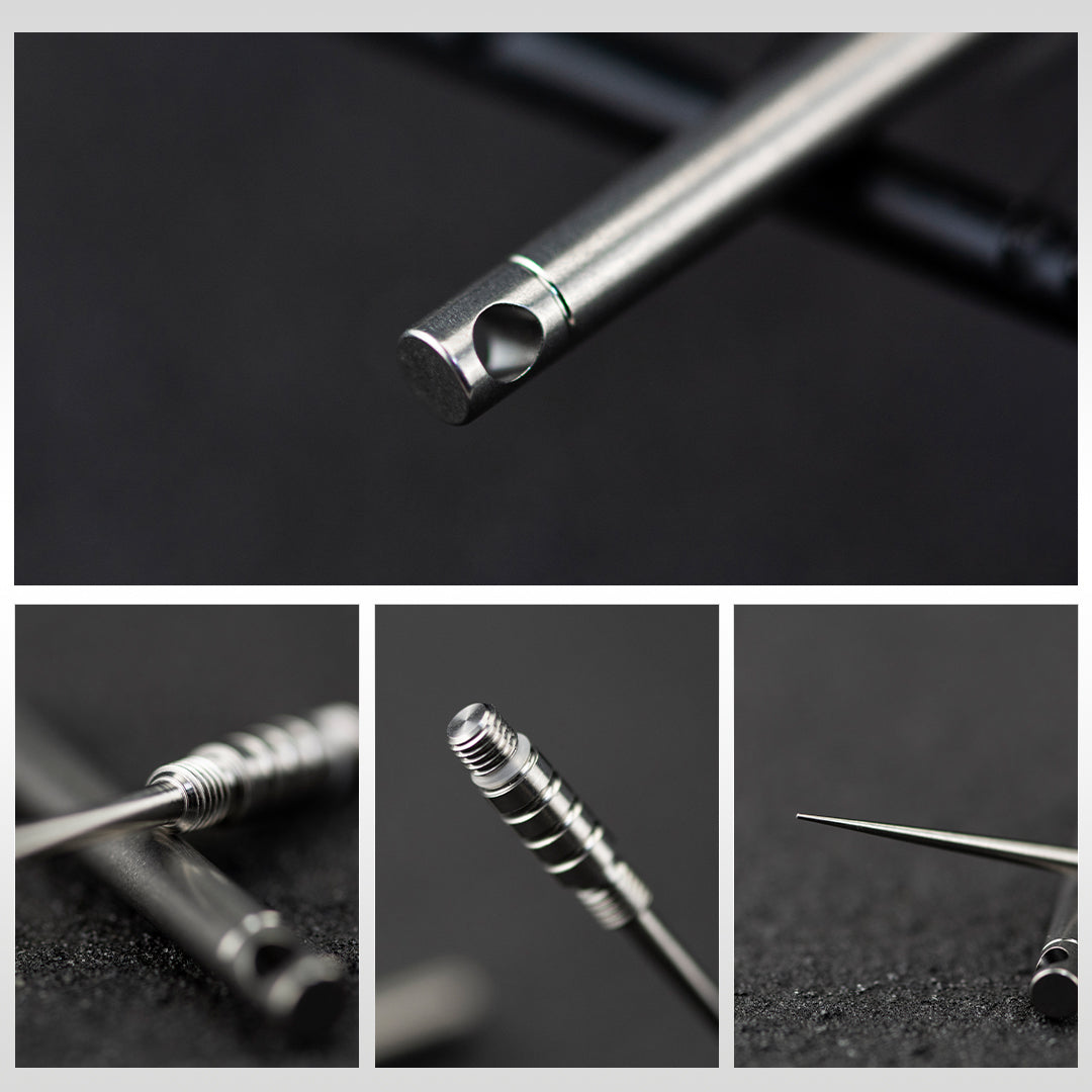Titanium Mini Toothpick for Keychain