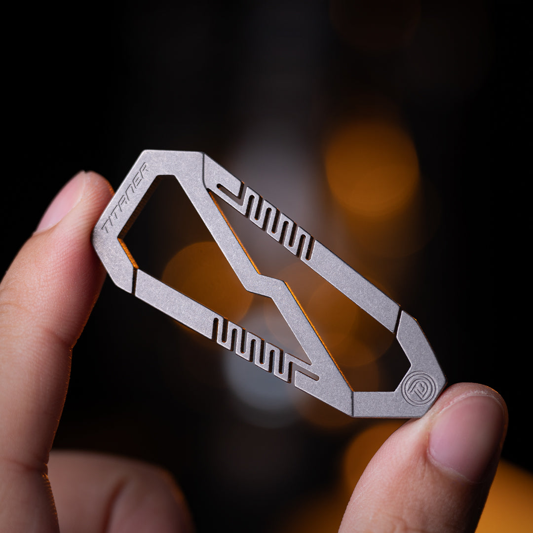 Titanium Dual-Opening Carabiner