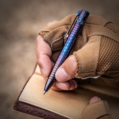 Titanium Pocket Bolt-Action Pen