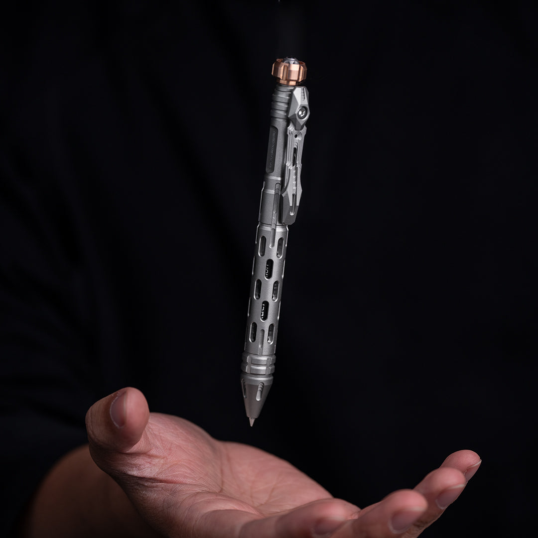 Titanium Tactical Bolt-Action Pen