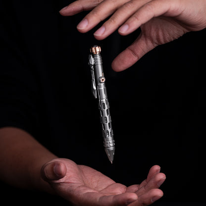 Titanium Tactical Bolt-Action Pen