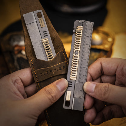 Mix 2.0: Titanium EDC Ruler