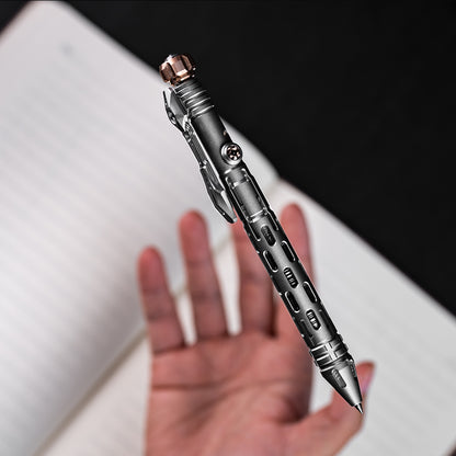 Titanium Tactical Bolt-Action Pen