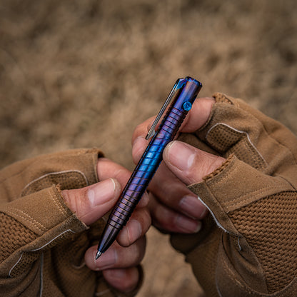 Titanium Pocket Bolt-Action Pen