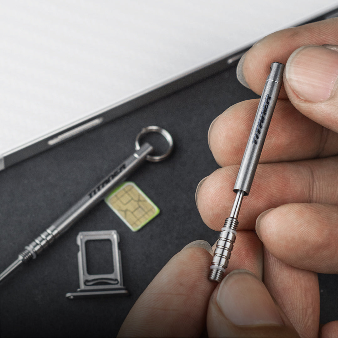 Titanium SIM Card Ejection Pin