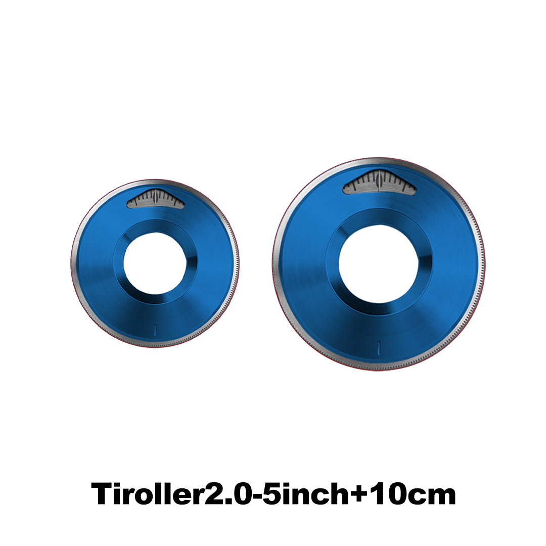 Tiroler 2.0: Titanium Curve Measure Ring