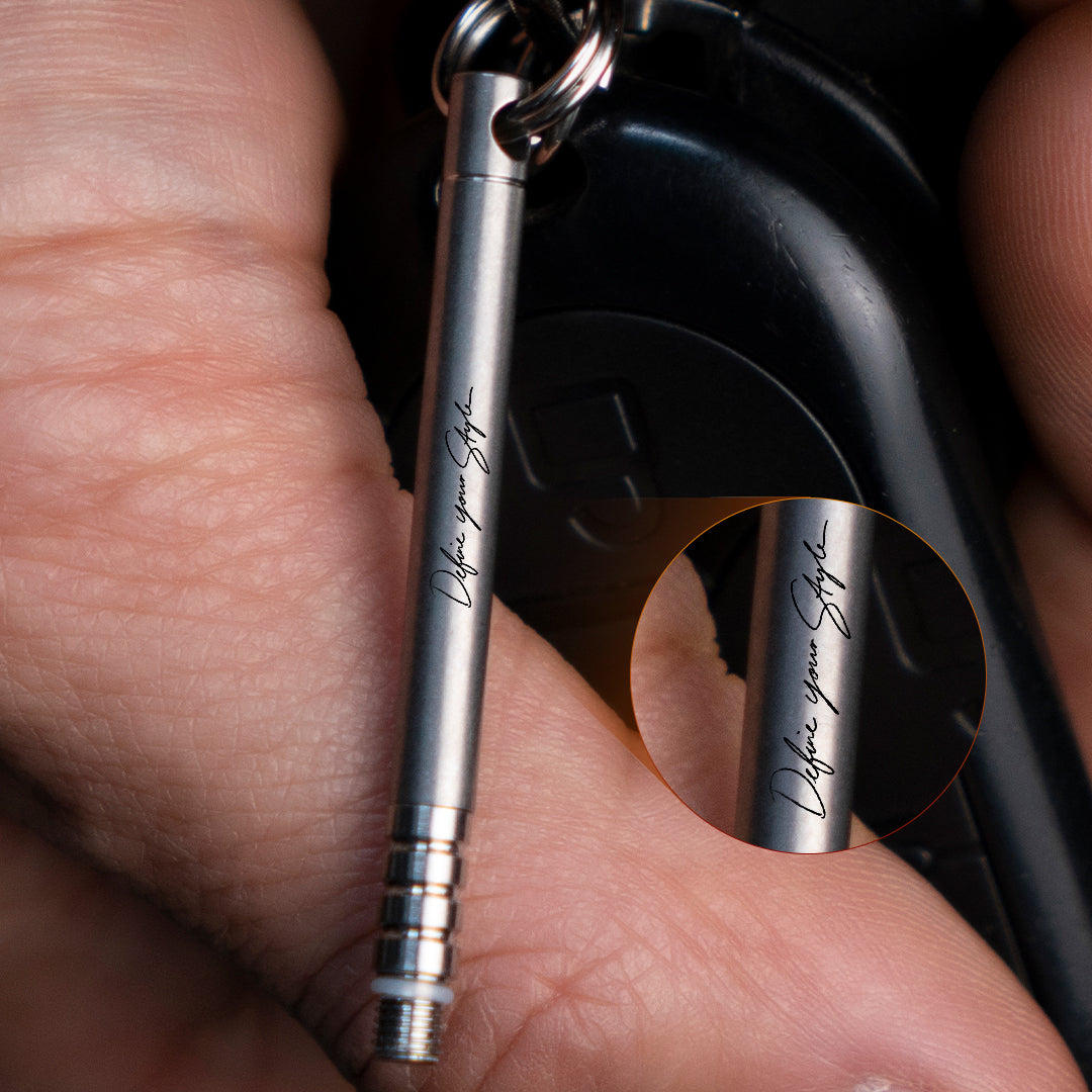 Titanium Mini Toothpick for Keychain