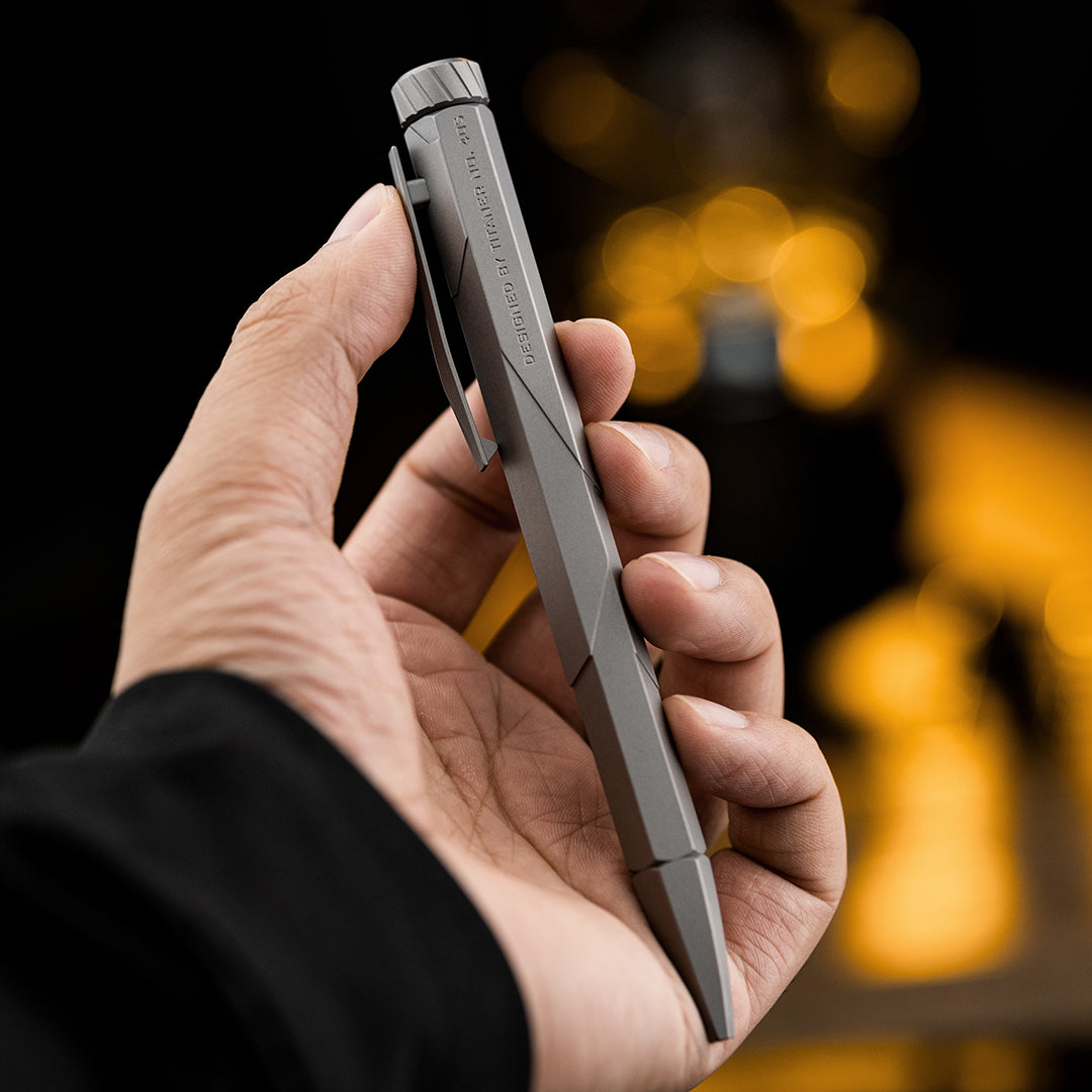 The CNC Machined Titanium EDC Pen