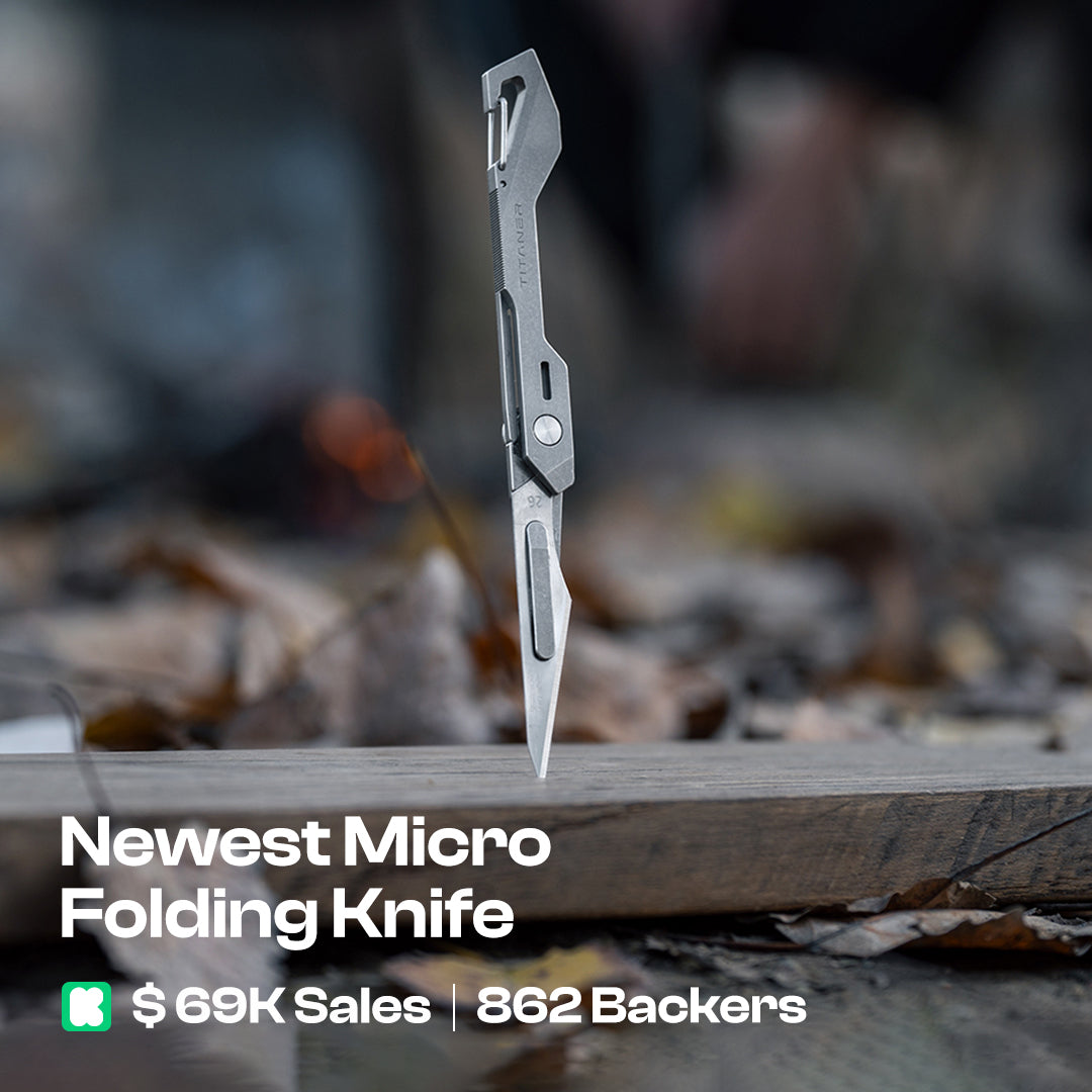 TiSwif: Multi-Tool Keychain EDC Knife