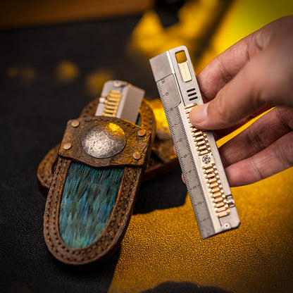 Mix 2.0: Titanium EDC Ruler