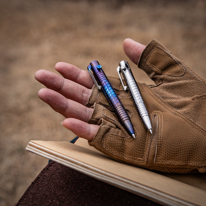 Titanium Pocket Bolt-Action Pen