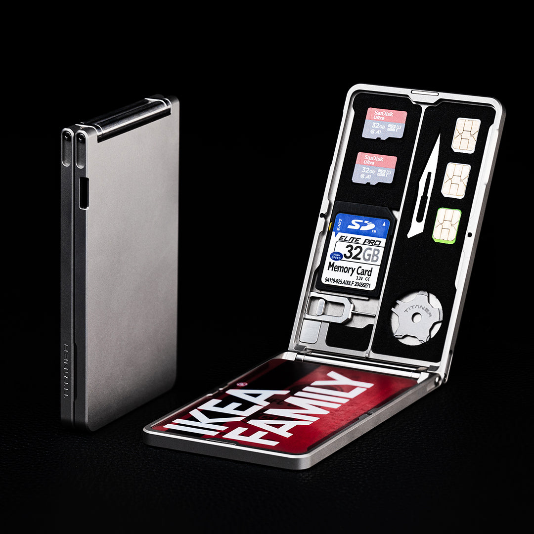 Titanium EDC Wallet【Pre-Order】
