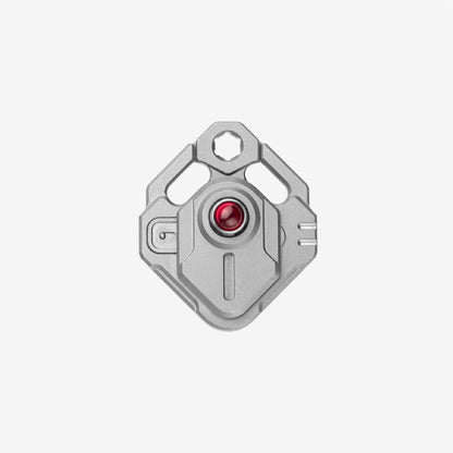 Trident: 3-Level Titanium Zipper Lock
