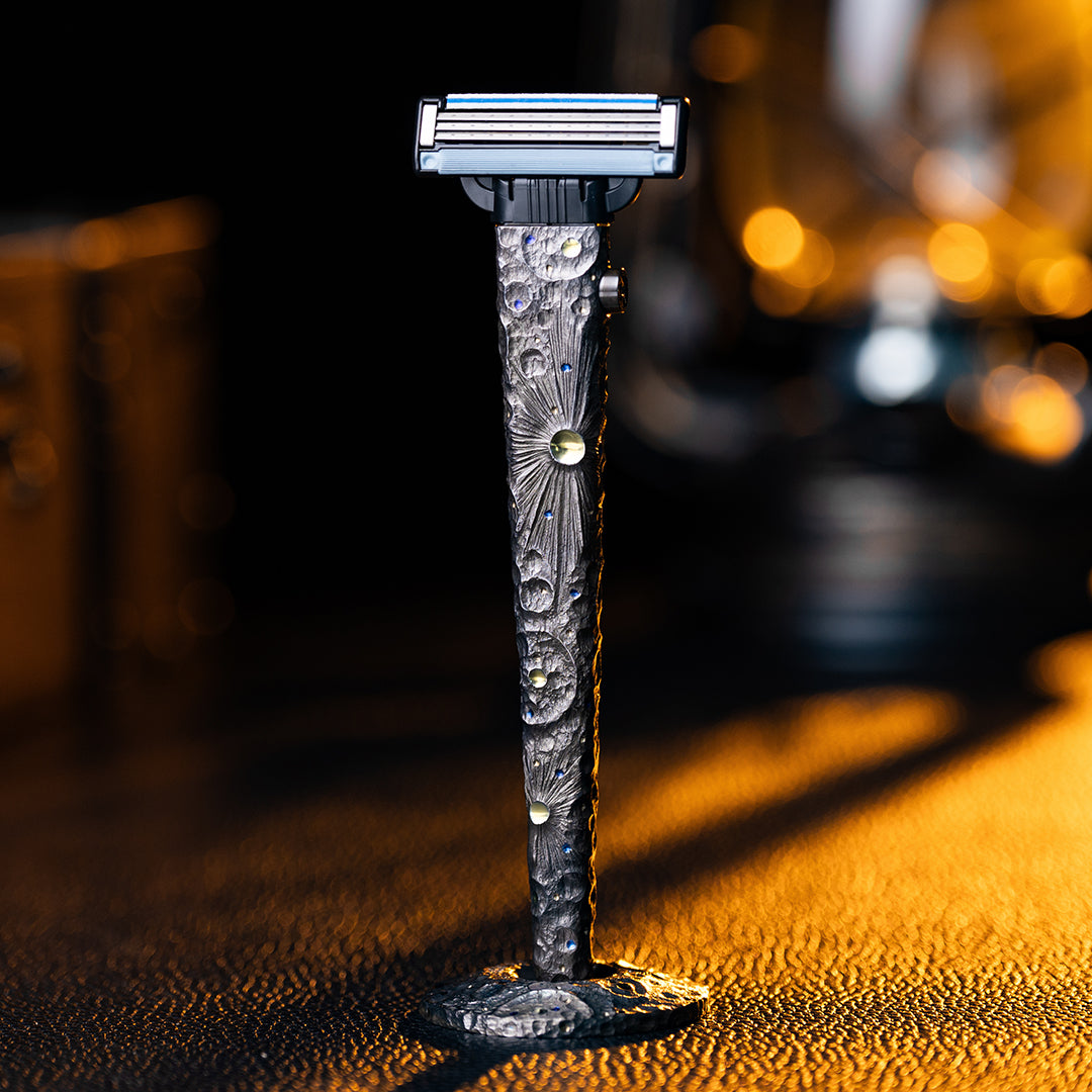 Obsidian Meteor Titanium 3-layer Razor