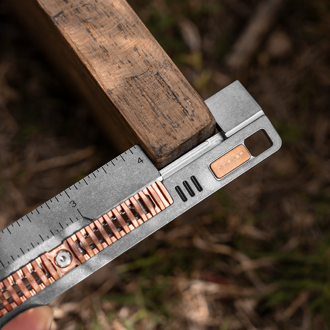 Mix 2.0: Titanium EDC Ruler