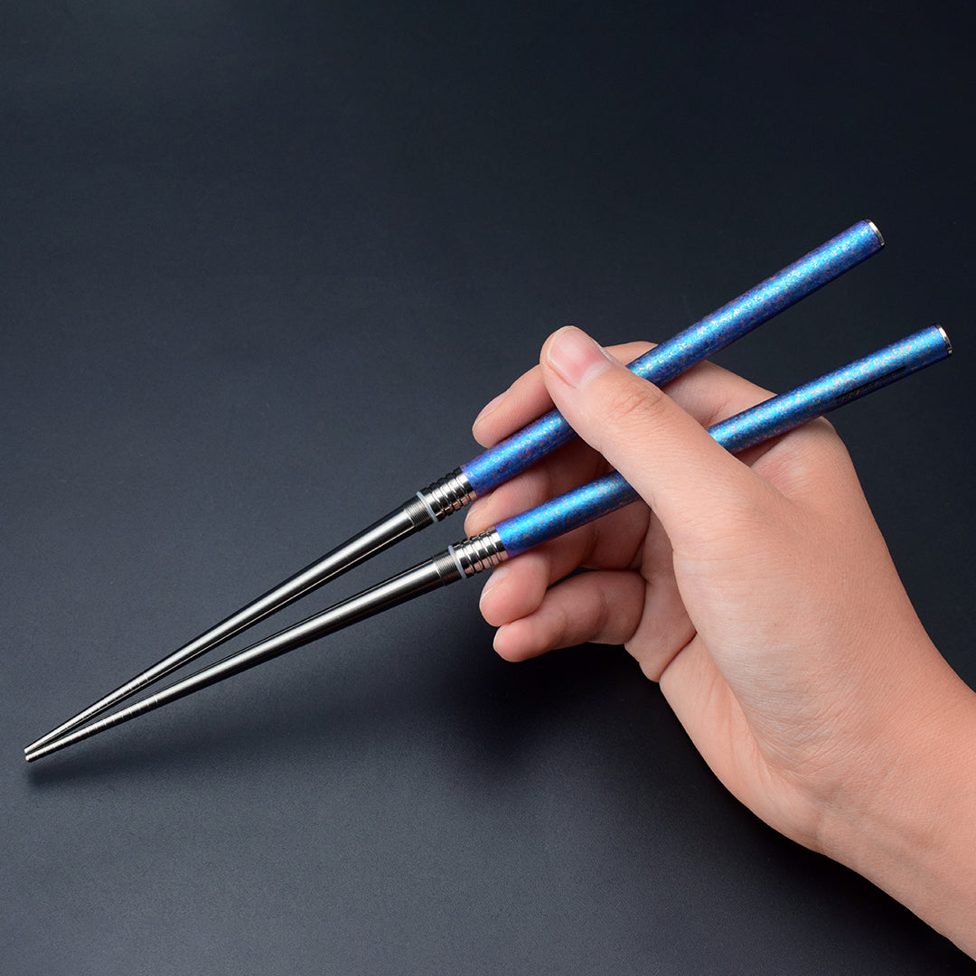 Titanium Foldable Chopsticks Titaner