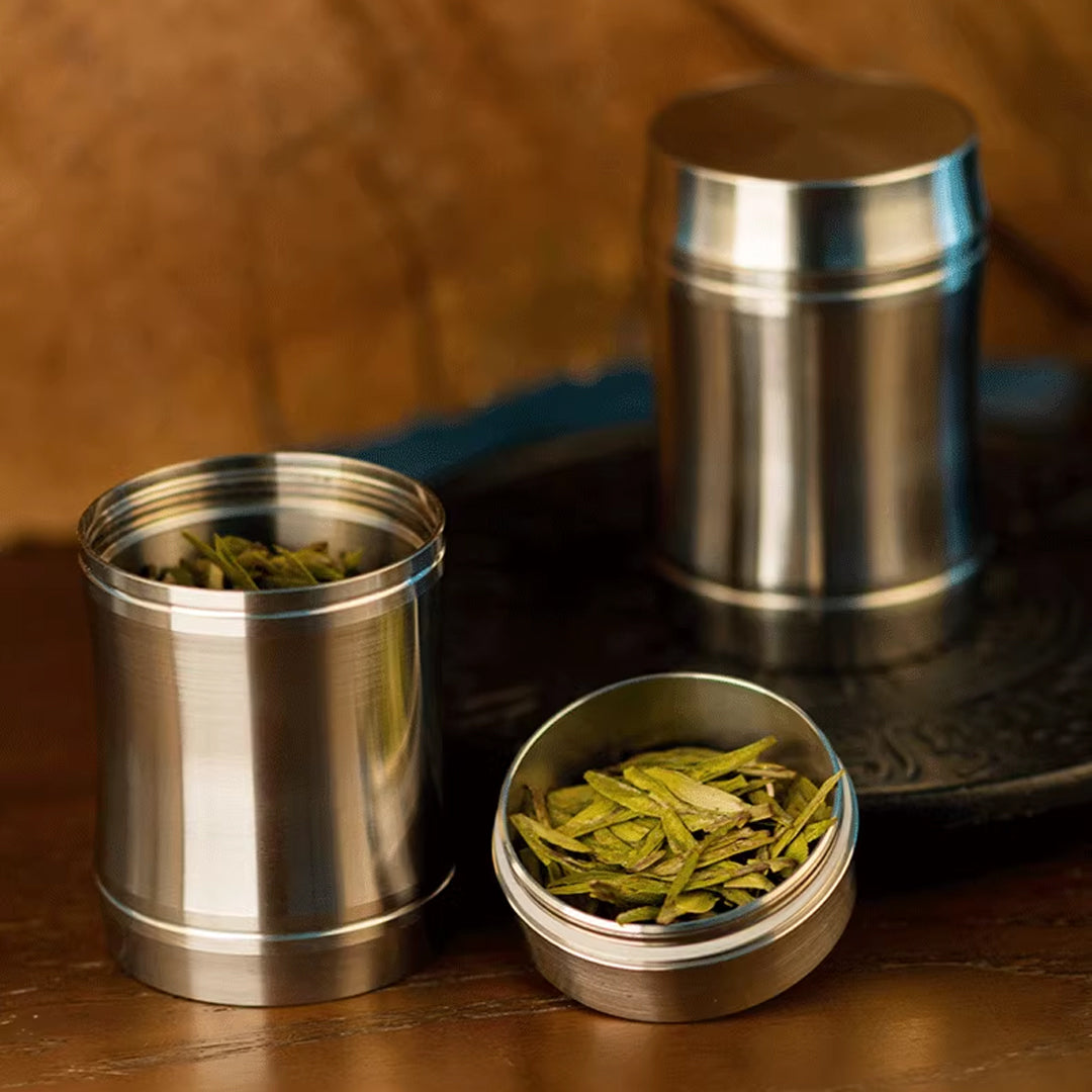 Titanium Tea Caddy