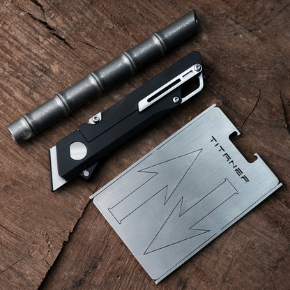 Titanium Cardholder with Multi-Survival Backups