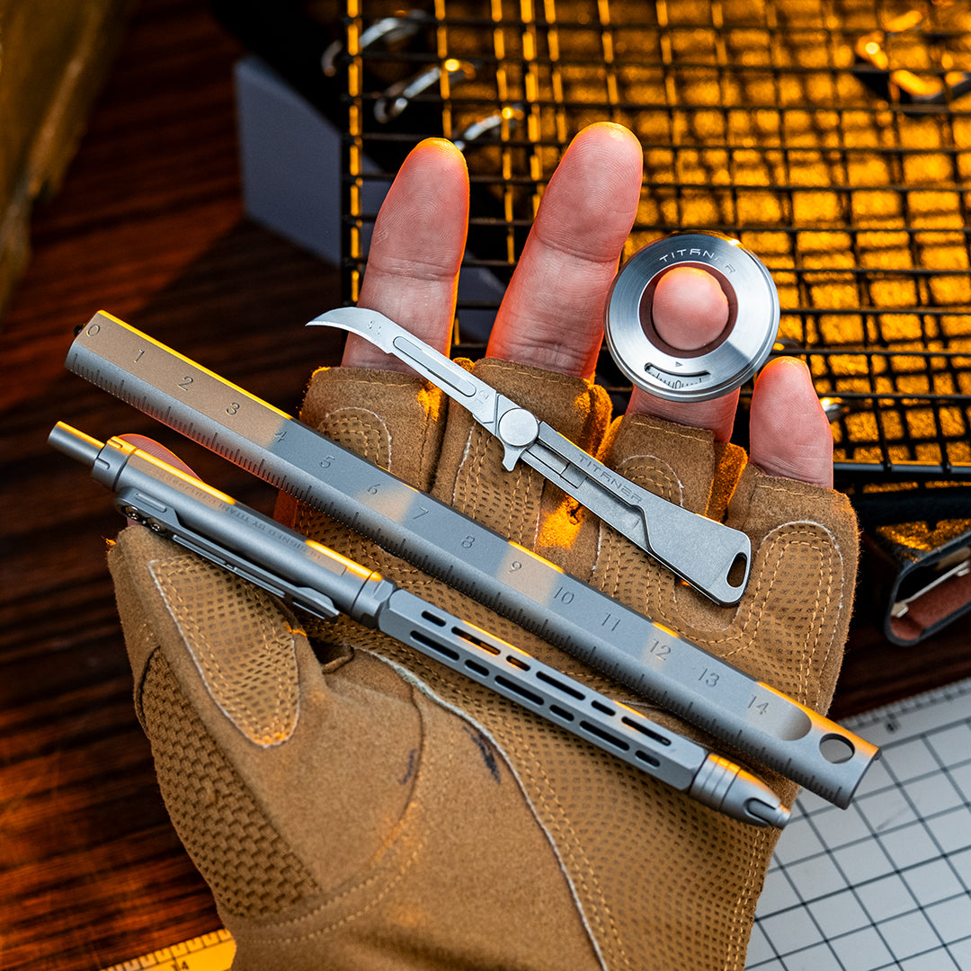 Ultimate Desk Companion: Titanium-Crafted Precision CraftPack