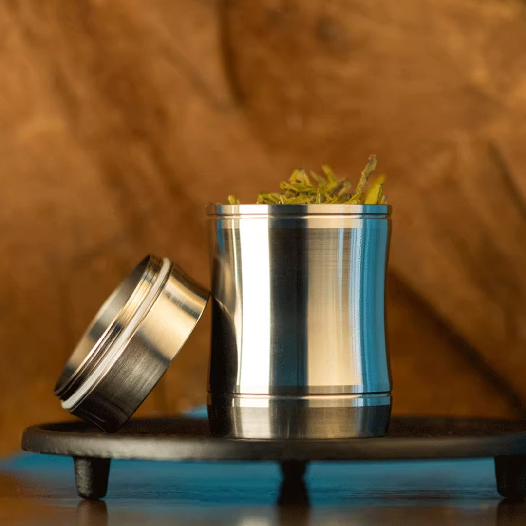 Titanium Tea Caddy