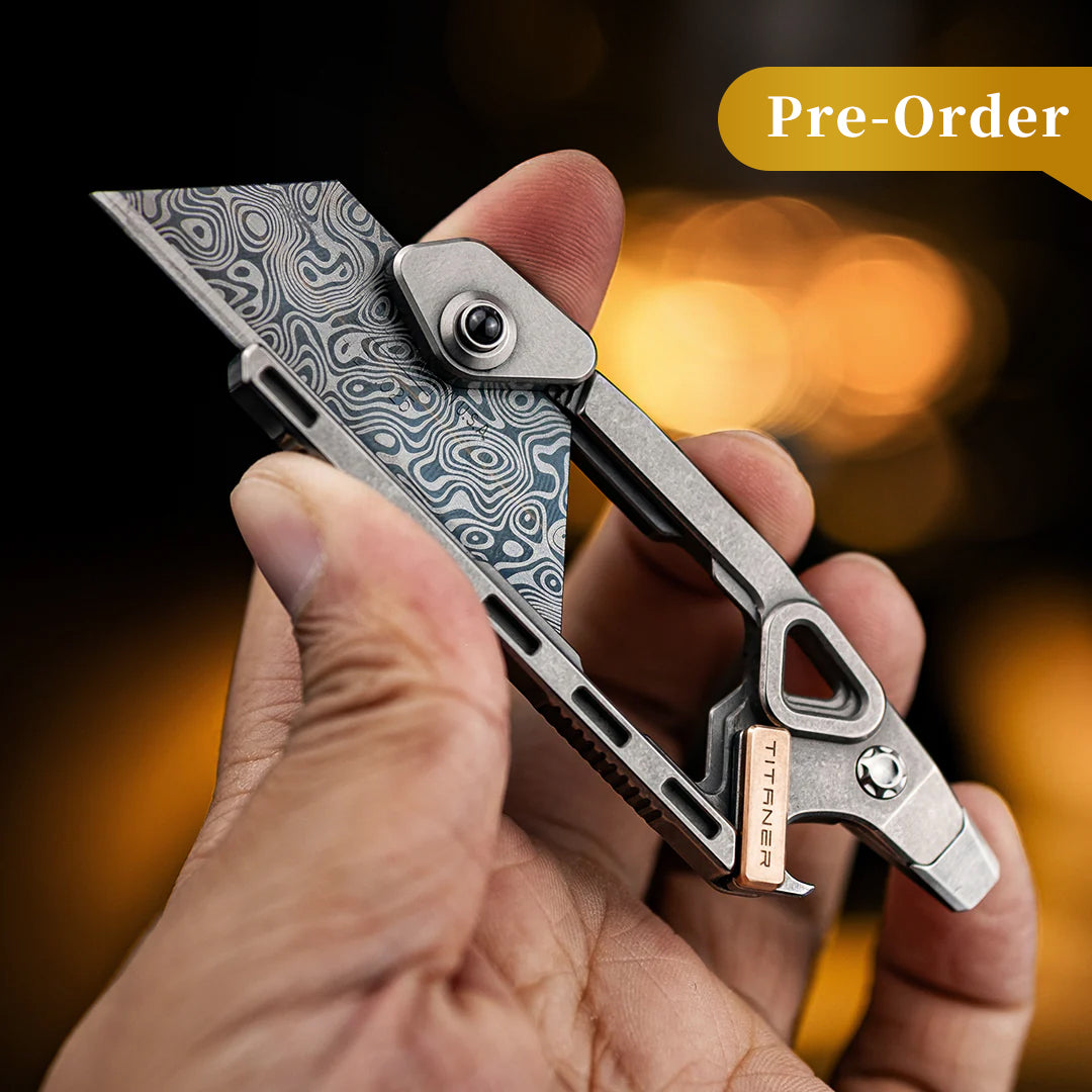 【PRE-ORDER】Titanium Safety Portable Multi-Knife