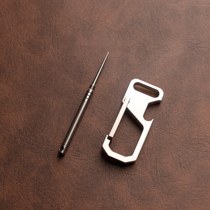 Mini-Zahnstocher aus Titan für Schlüsselanhänger 