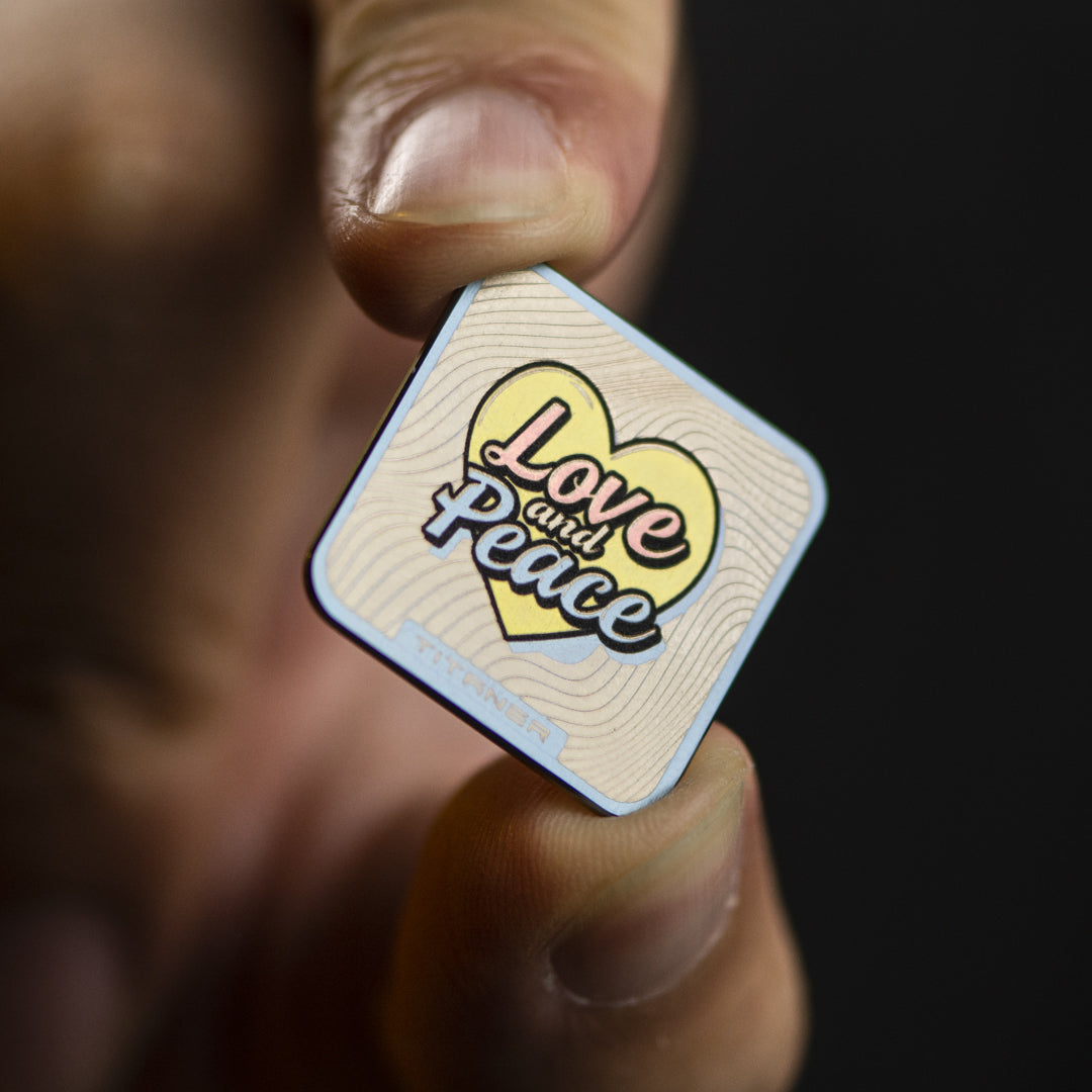 Titanium Velcro Patches/Badges