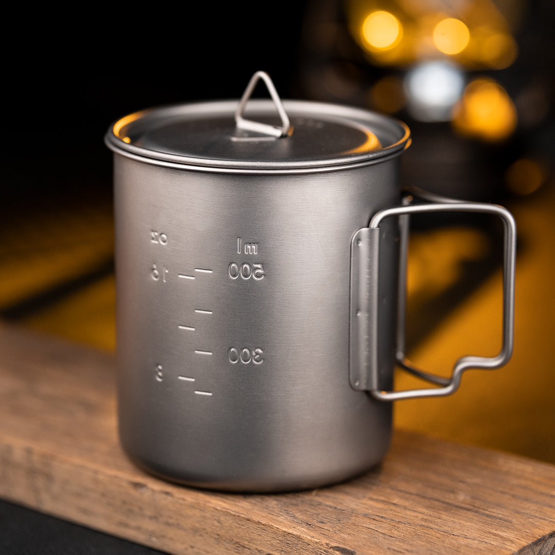 Titanium Folding Water Cup