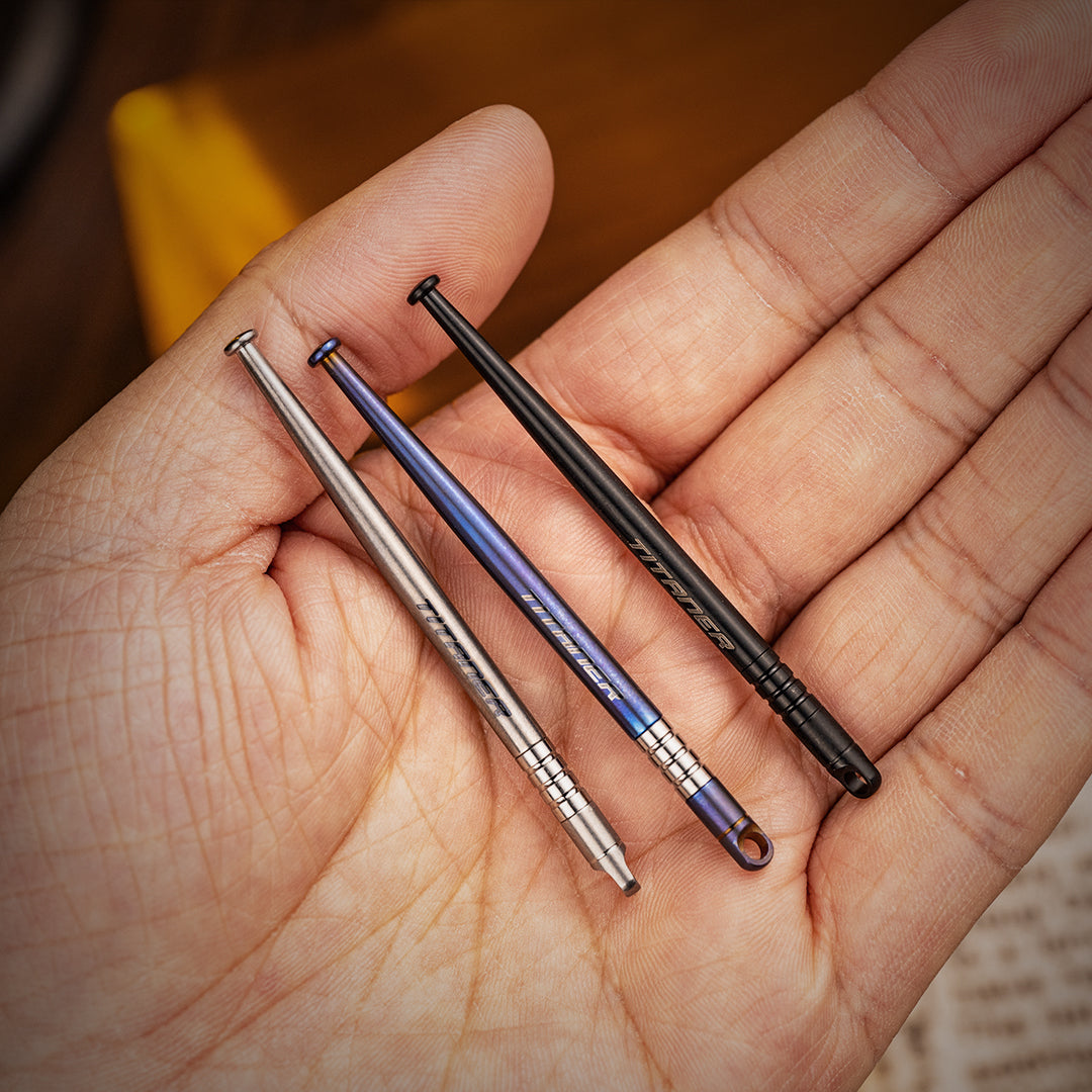 PickPlus 2 in 1——Titanium Toothpicks & Earpick