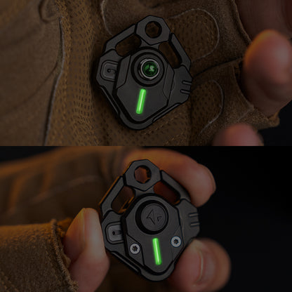Trident: 3-Level Titanium Zipper Lock