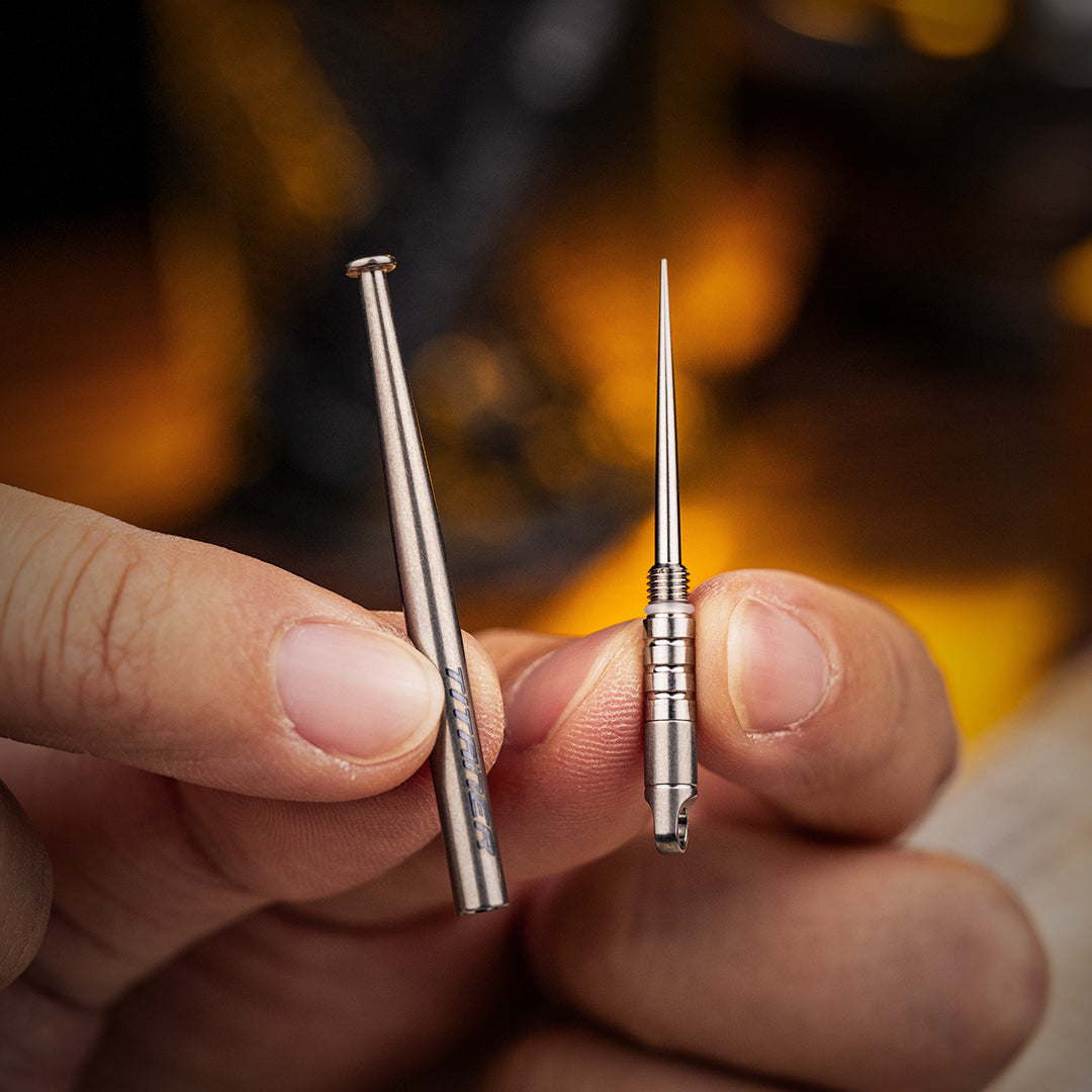 PickPlus 2 in 1——Titanium Toothpicks & Earpick
