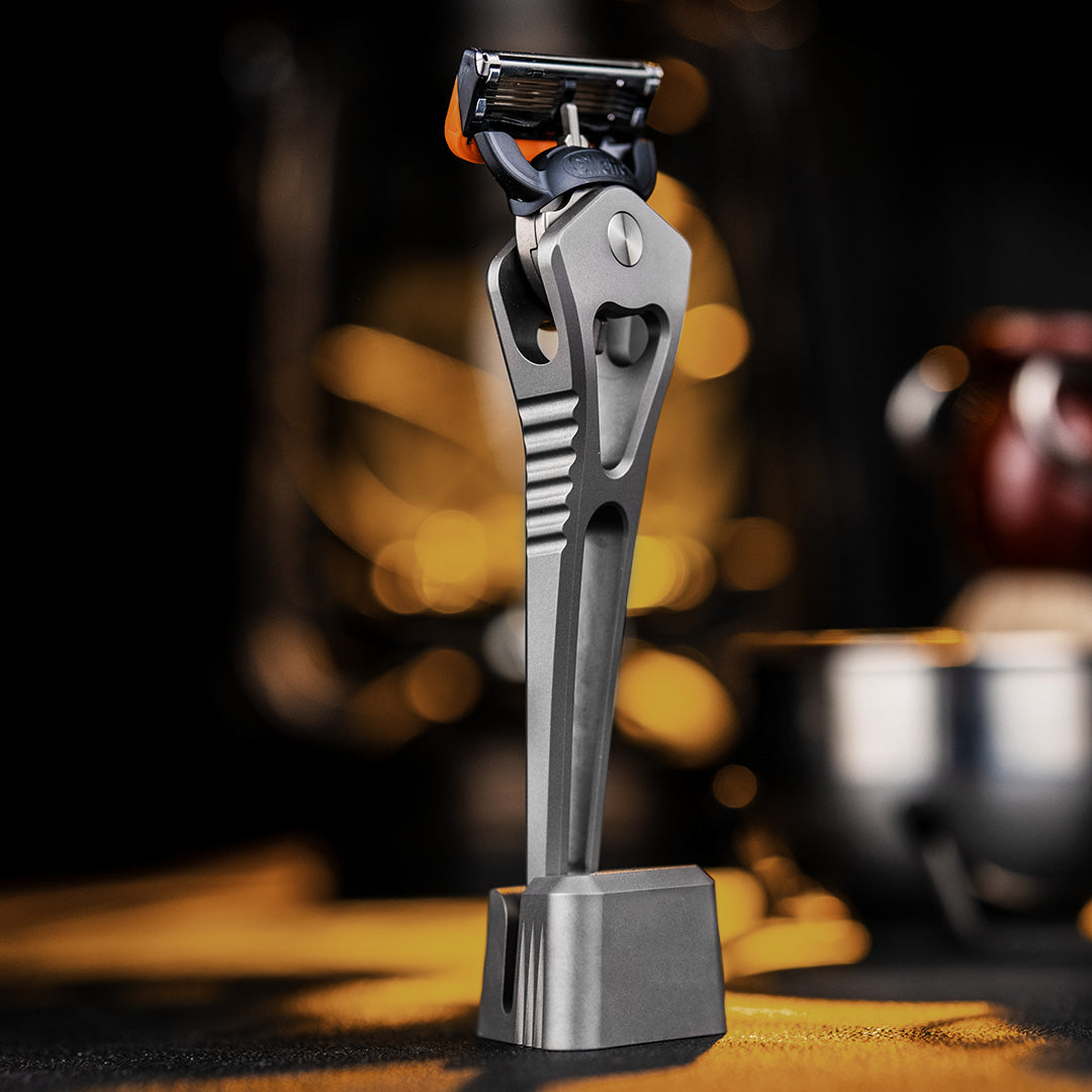 GR5 Titanium 5-Layer Safety Razor